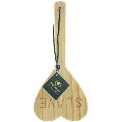 Heart Shaped Wood SLAVE Paddle-BestGSpot