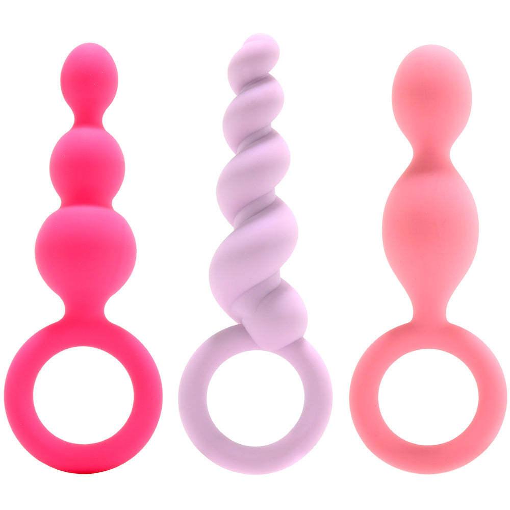 Satisfyer Plugs Silicone 3 Piece Set-BestGSpot