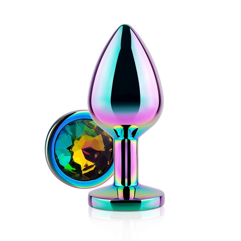Red Gem Zinc Alloy Butt Plug - Elegant Pleasure Jewe-BestGSpot