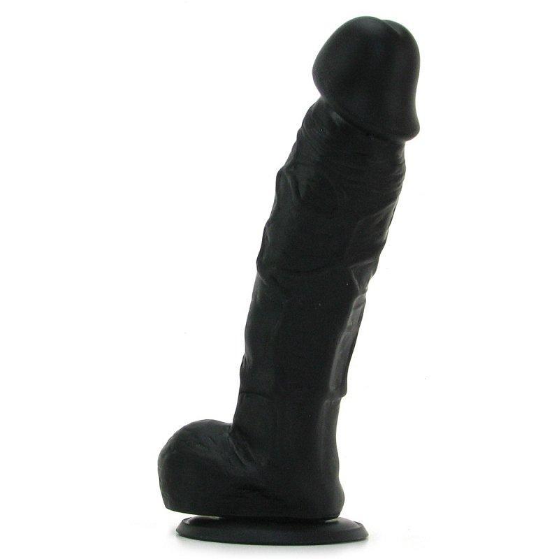 Colours Realistic 5 Inch Black Silicone Dong-BestGSpot