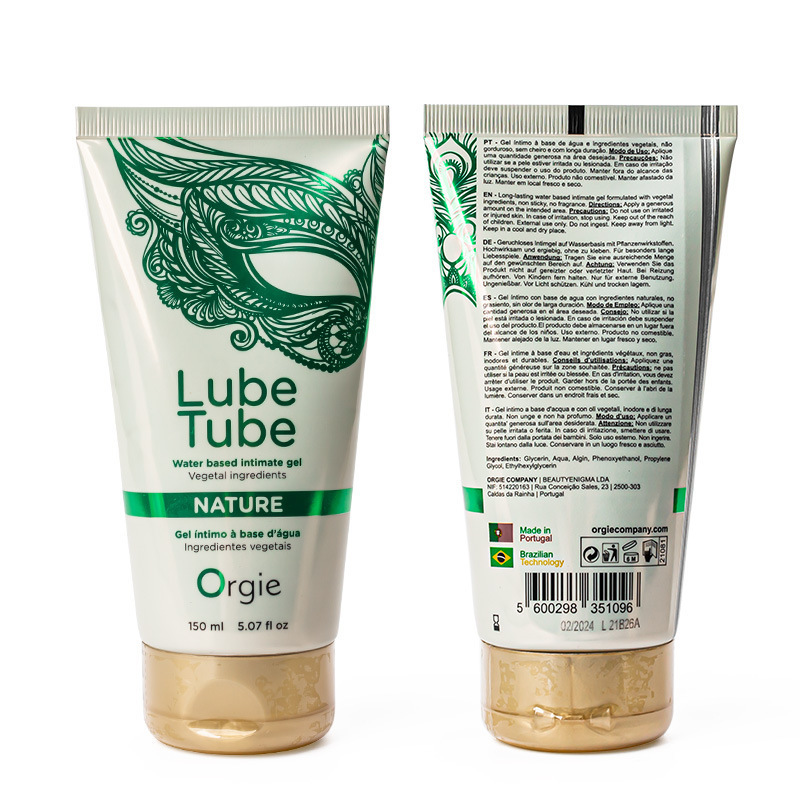 Lube Tube natural water-soluble body lubricant