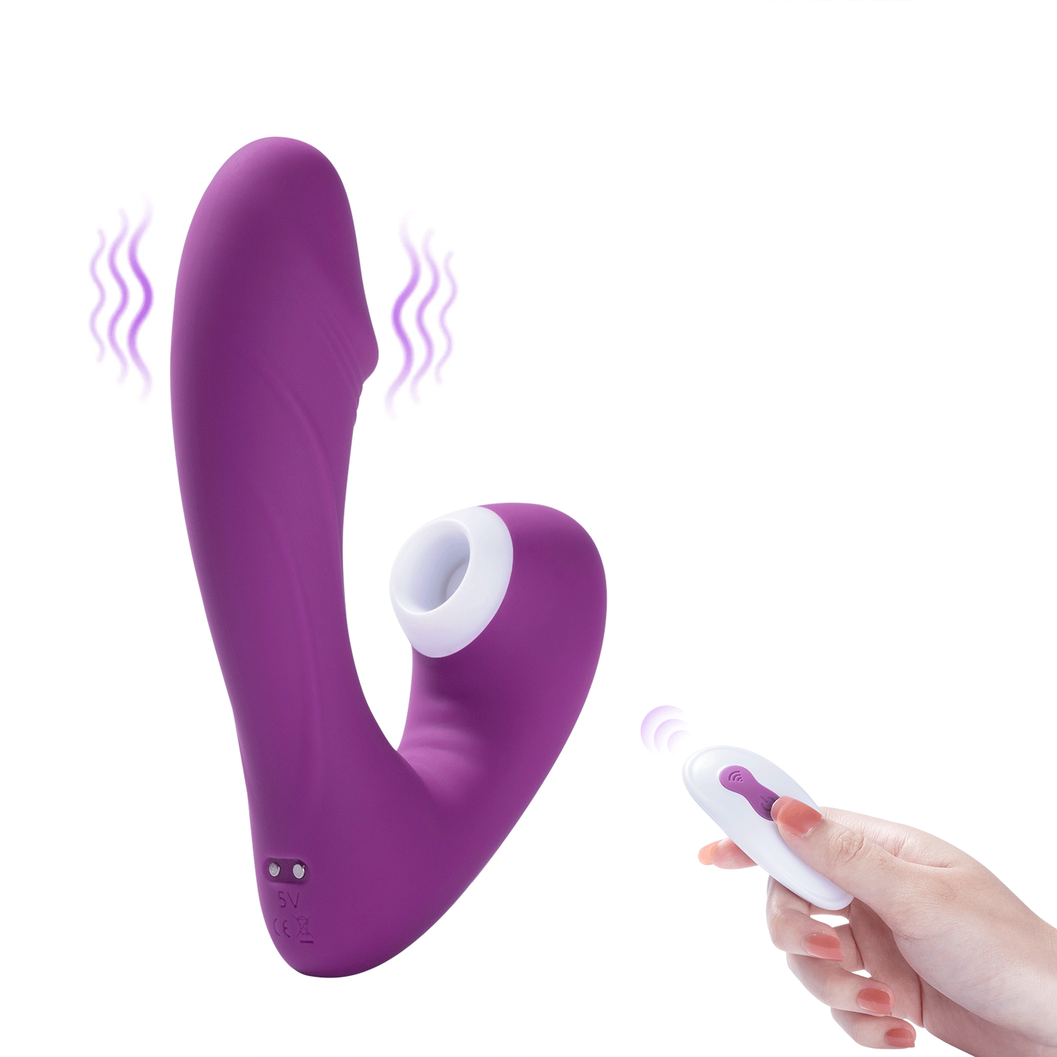 Paula Remote Clit Sucking G-Spot Vibrator - Ultimate Pleasure Combo-BestGSpot