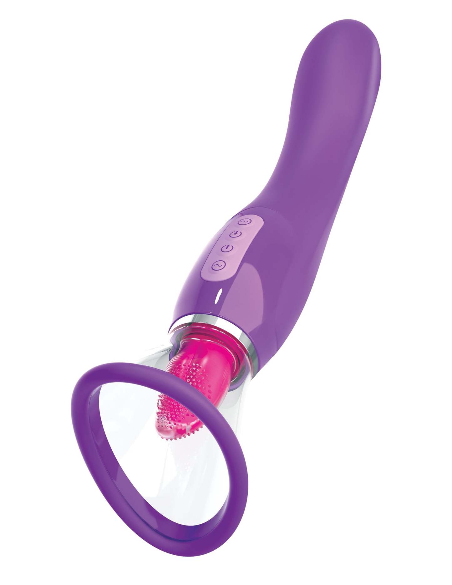 Fantasy For Her Ultimate Pleasure Dual-Ended Tongue Vibrator-BestGSpot