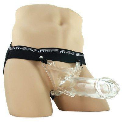 Zoro Knight Soft Clear Hollow Strap-On-BestGSpot