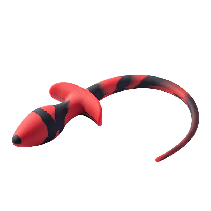 Curved Dog Tail Butt Plug - Loyal Seduction's Puppy Love Delight-BestGSpot