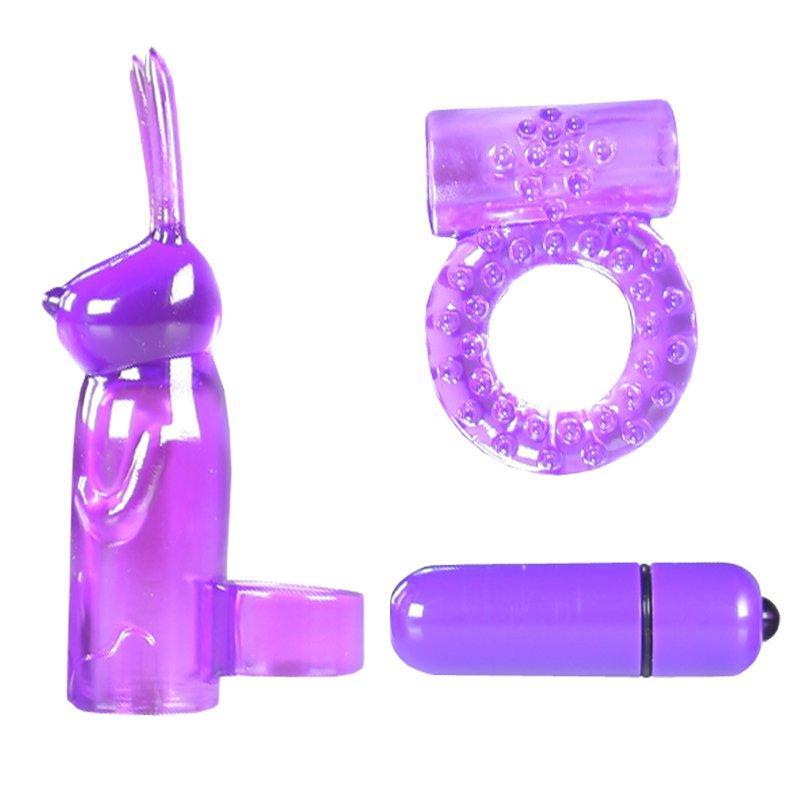 Clit Toy & Cock Ring Kit-BestGSpot