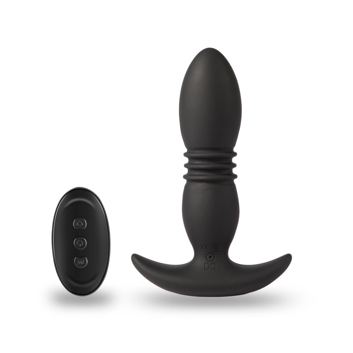 Indulge in Sensational Anal Stimulation with the Dallas Thrusting Butt Plug-BestGSpot