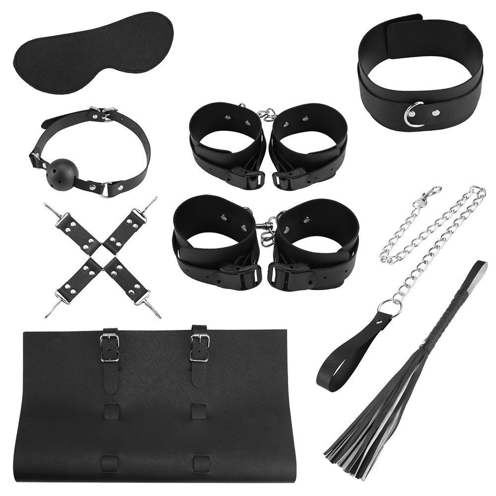 Beginner Bondage Set - Faux Leather Training for Unforgettable Pleasure-BestGSpot