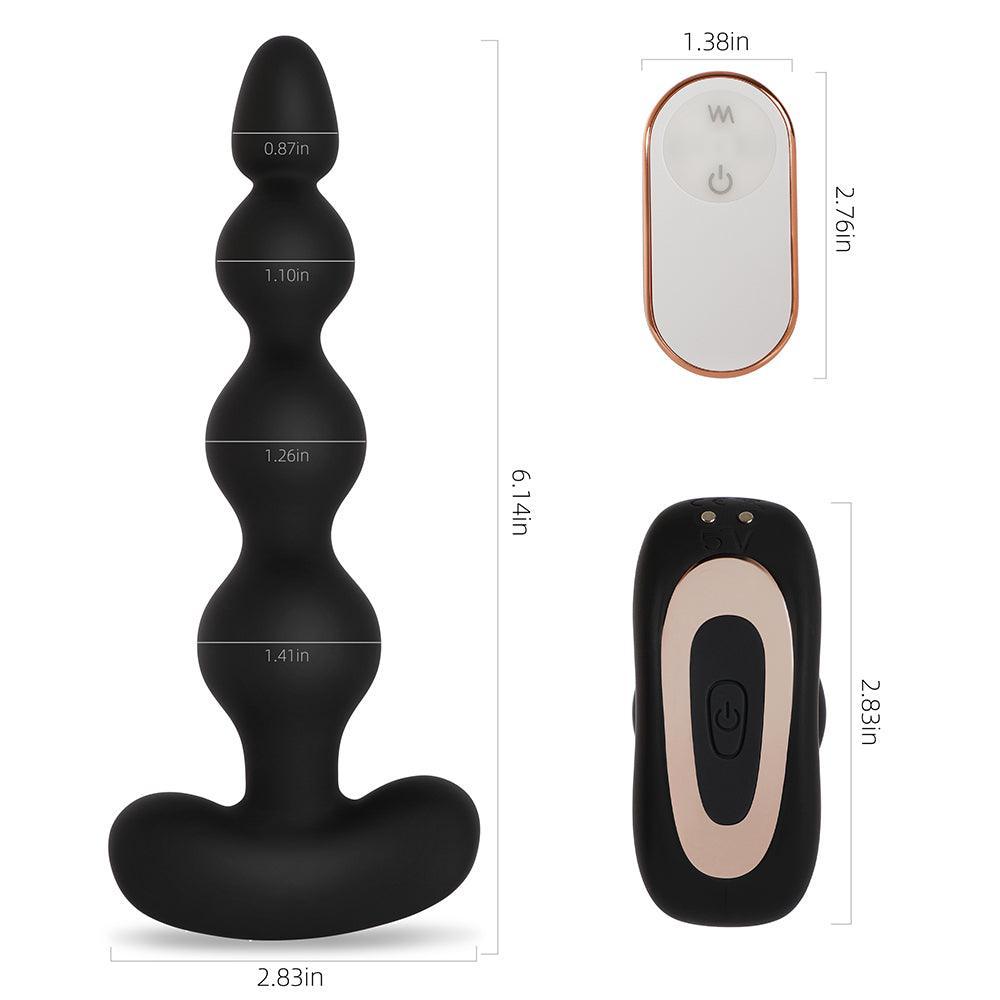 Ripple Vibrating Anal Bead - Explore Sensational Pleasure-BestGSpot
