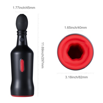 Finley - Automatic Vibrating & Manual Squeezing Male Masturbator