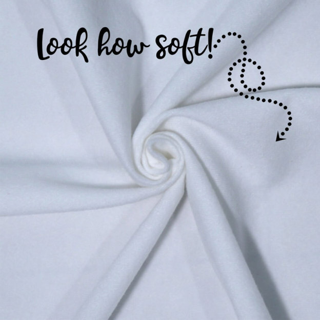 Personalized quilt labels in cotton or Polyester with sew-on or iron on backing. Printed