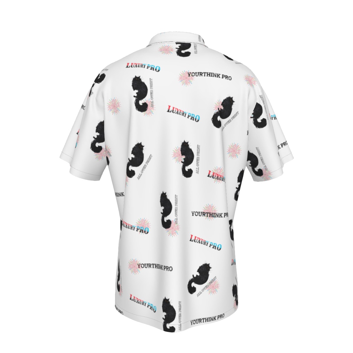 Men's Hawaiian Shirt With Pocket