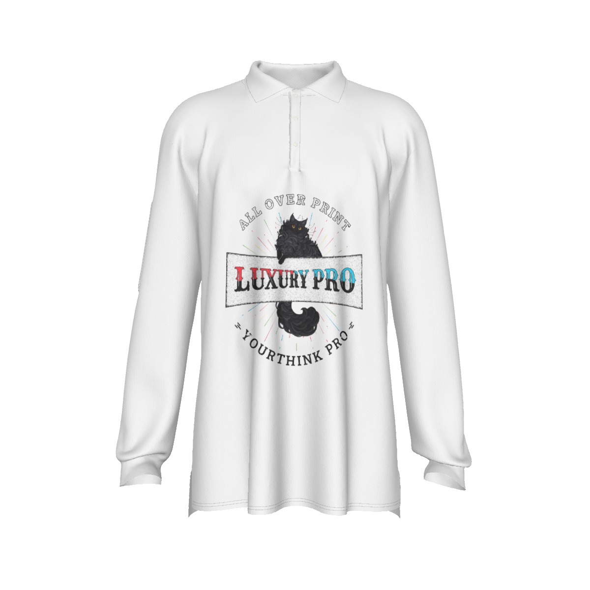 Men's Long Sleeve Polo Shirt