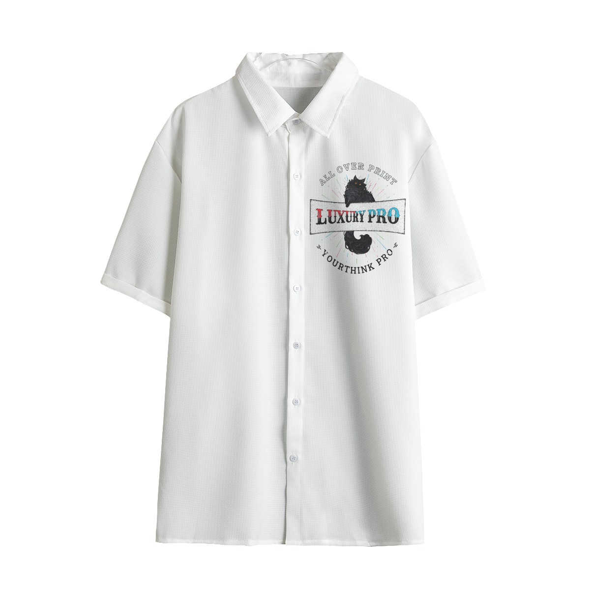 Unisex Shirt With Folding Sleeve