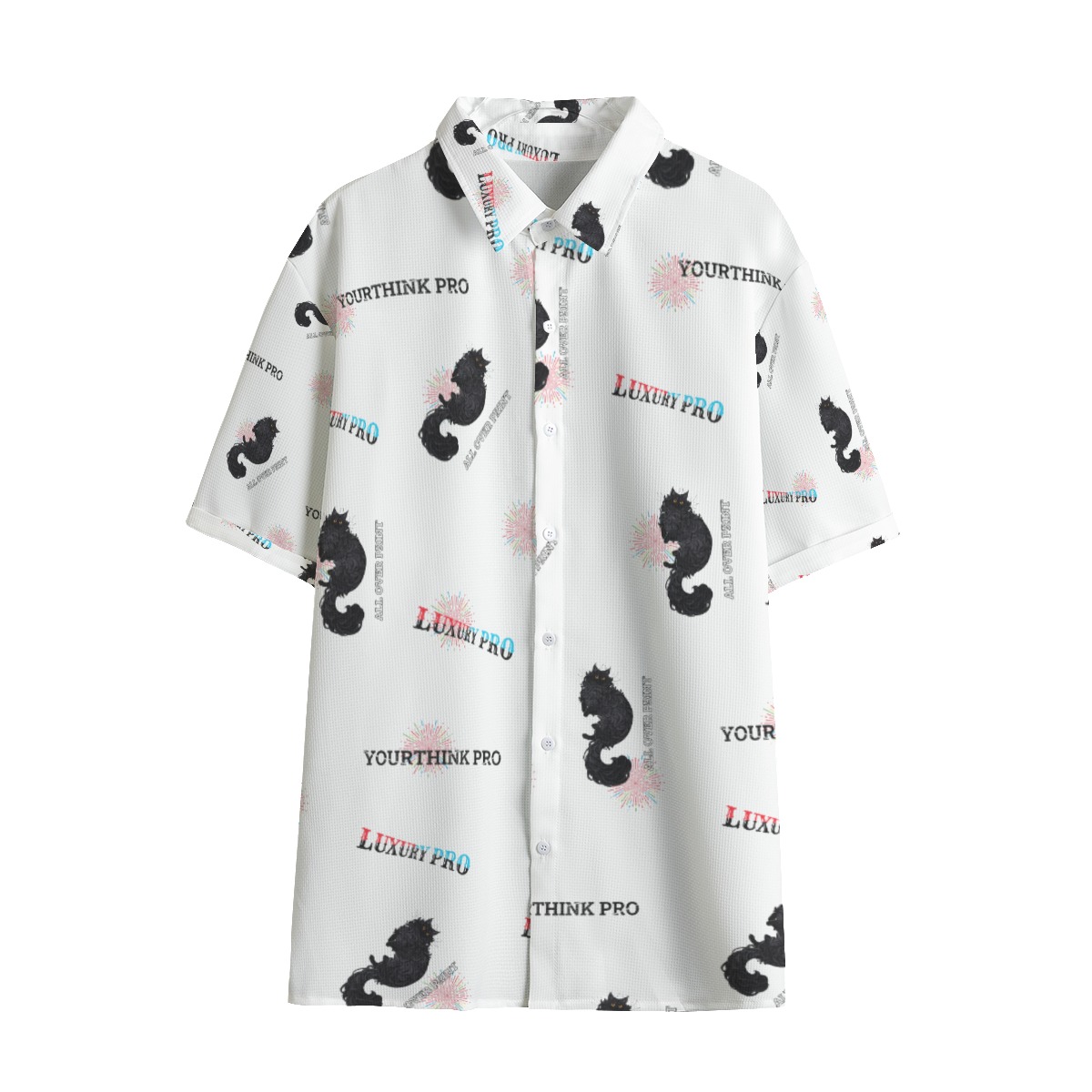 Unisex Shirt With Folding Sleeve