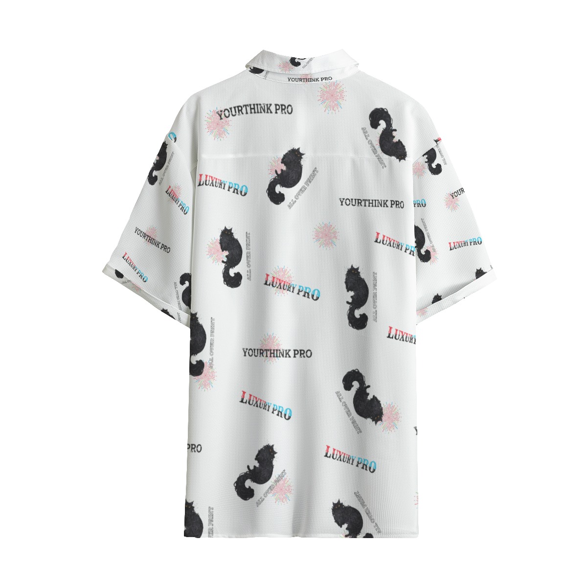 Unisex Shirt With Folding Sleeve