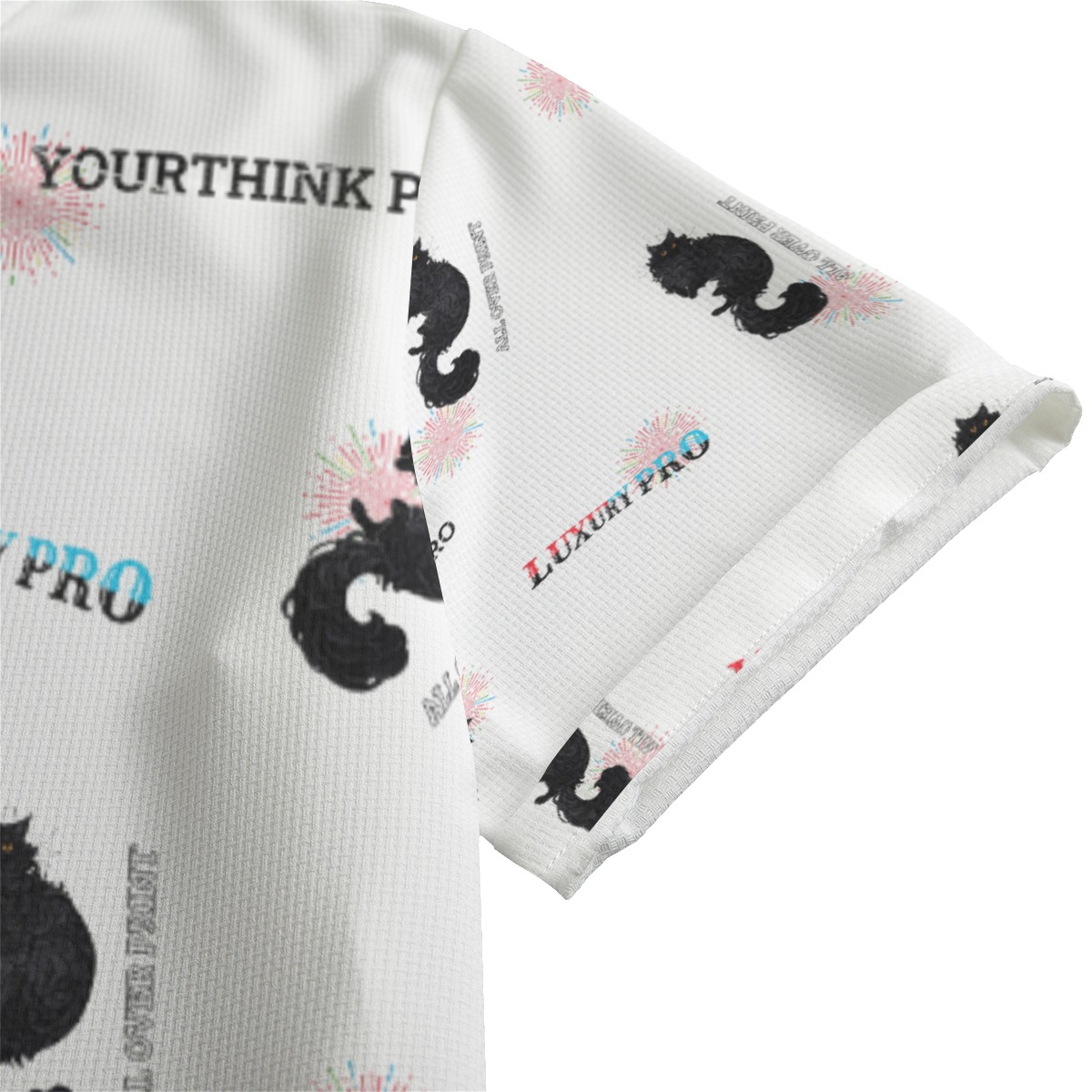 Unisex Shirt With Folding Sleeve