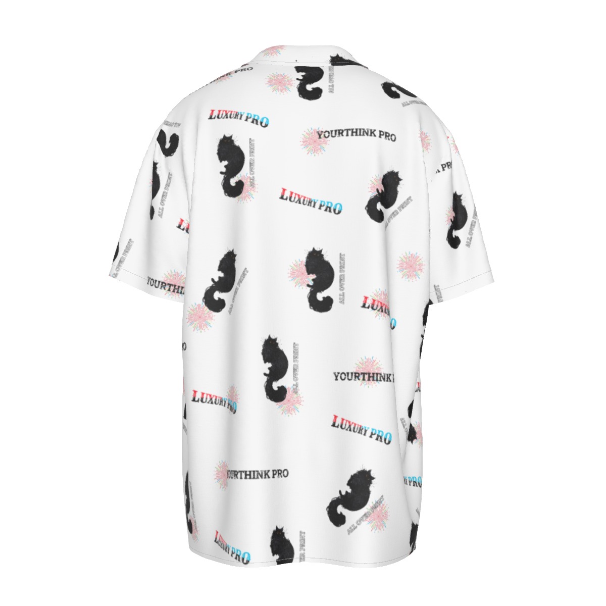 Men's Imitation Silk Short-Sleeved Shirt