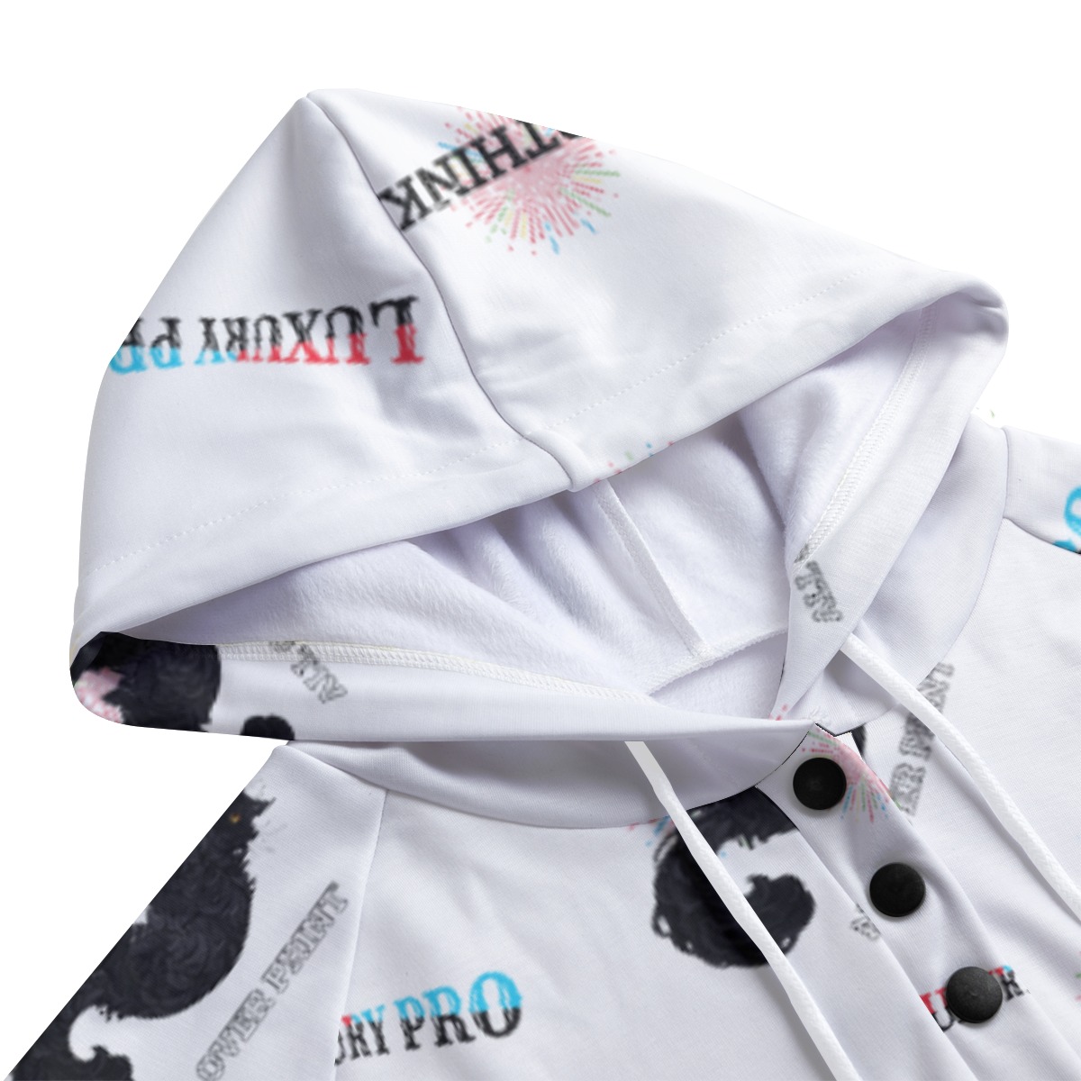 Women's Lapel Hoodie with Pocket