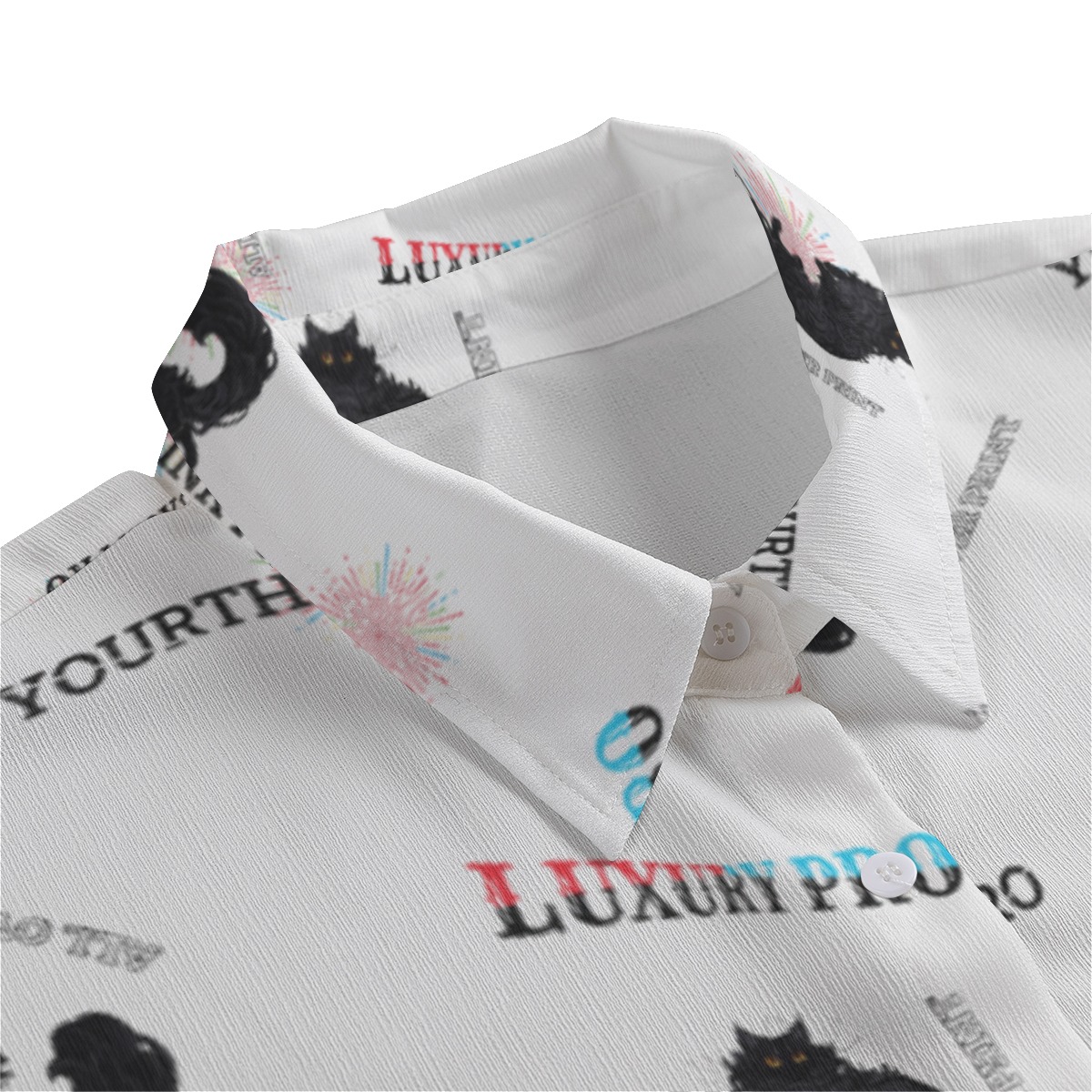 Women's Chiffon Shirt With Elbow Sleeve