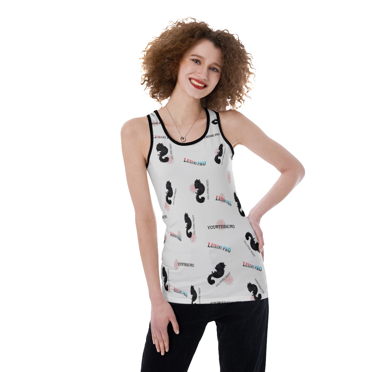 Women's Back Hollow Tank Top