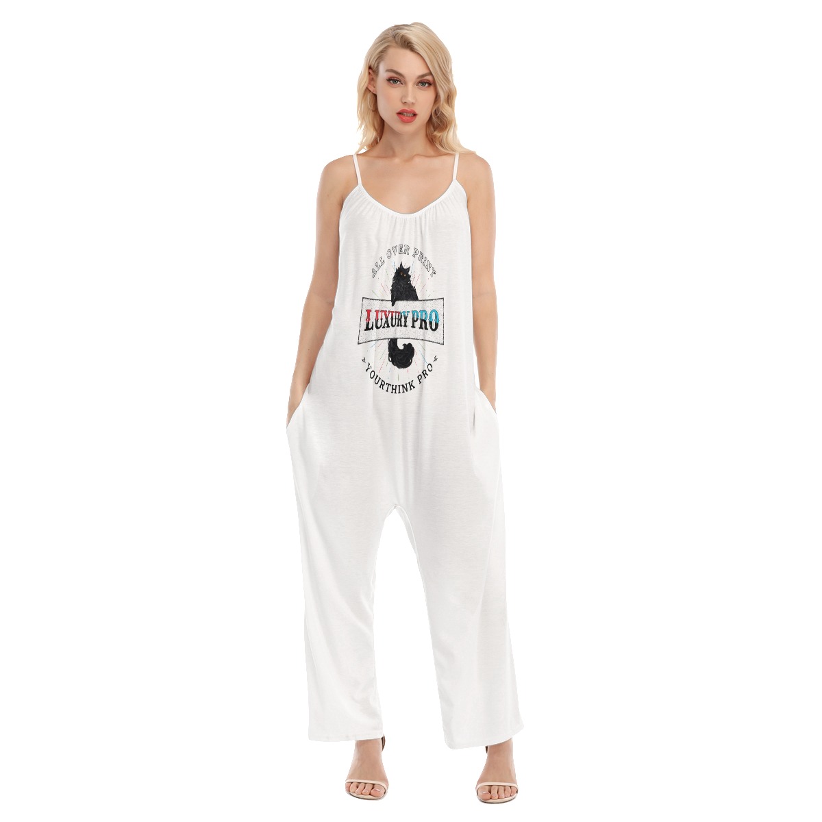 Women's Loose Cami Jumpsuit