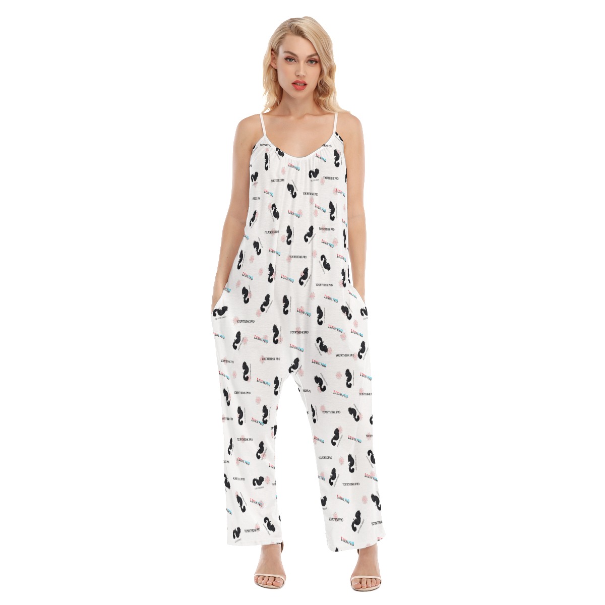 Women's Loose Cami Jumpsuit