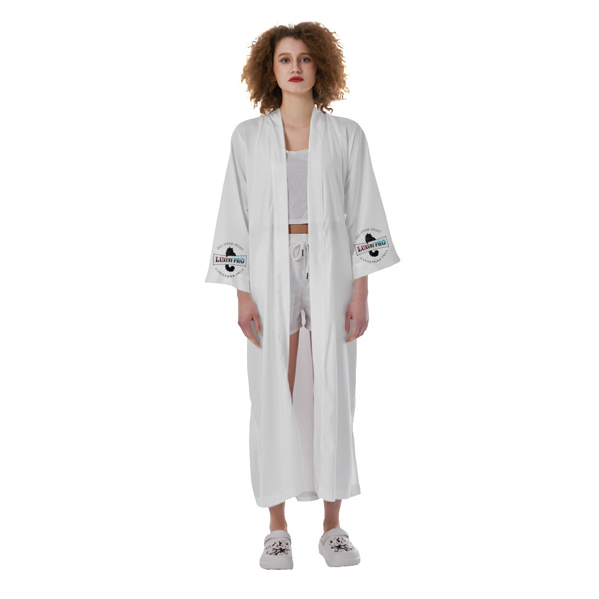 Women's Satin Kimono Long Robe