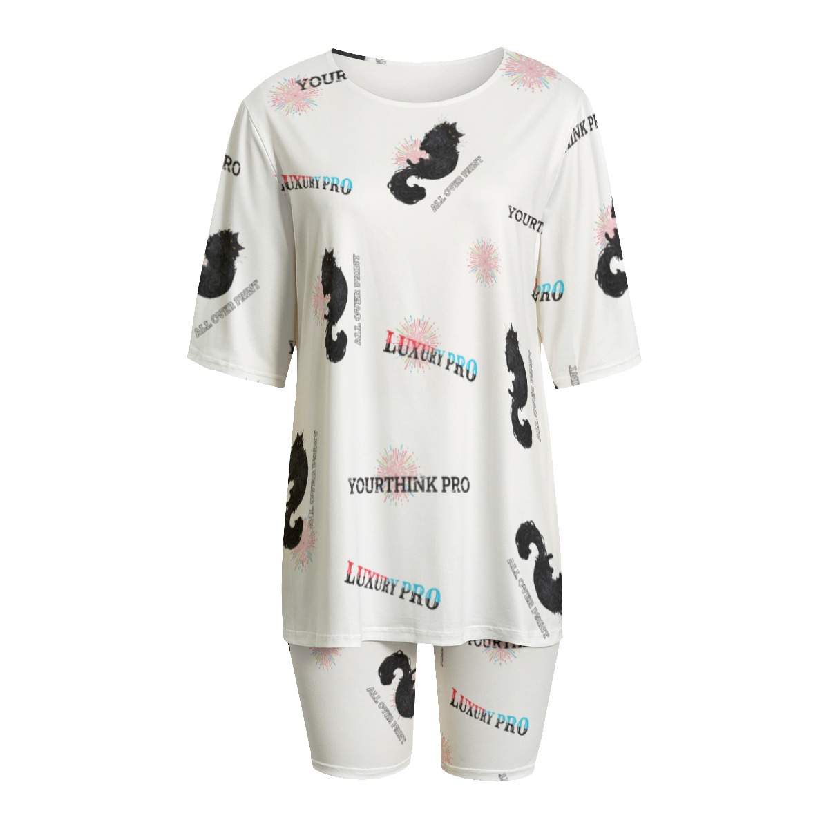 Women's T-shirt Sets With Short Sleeve