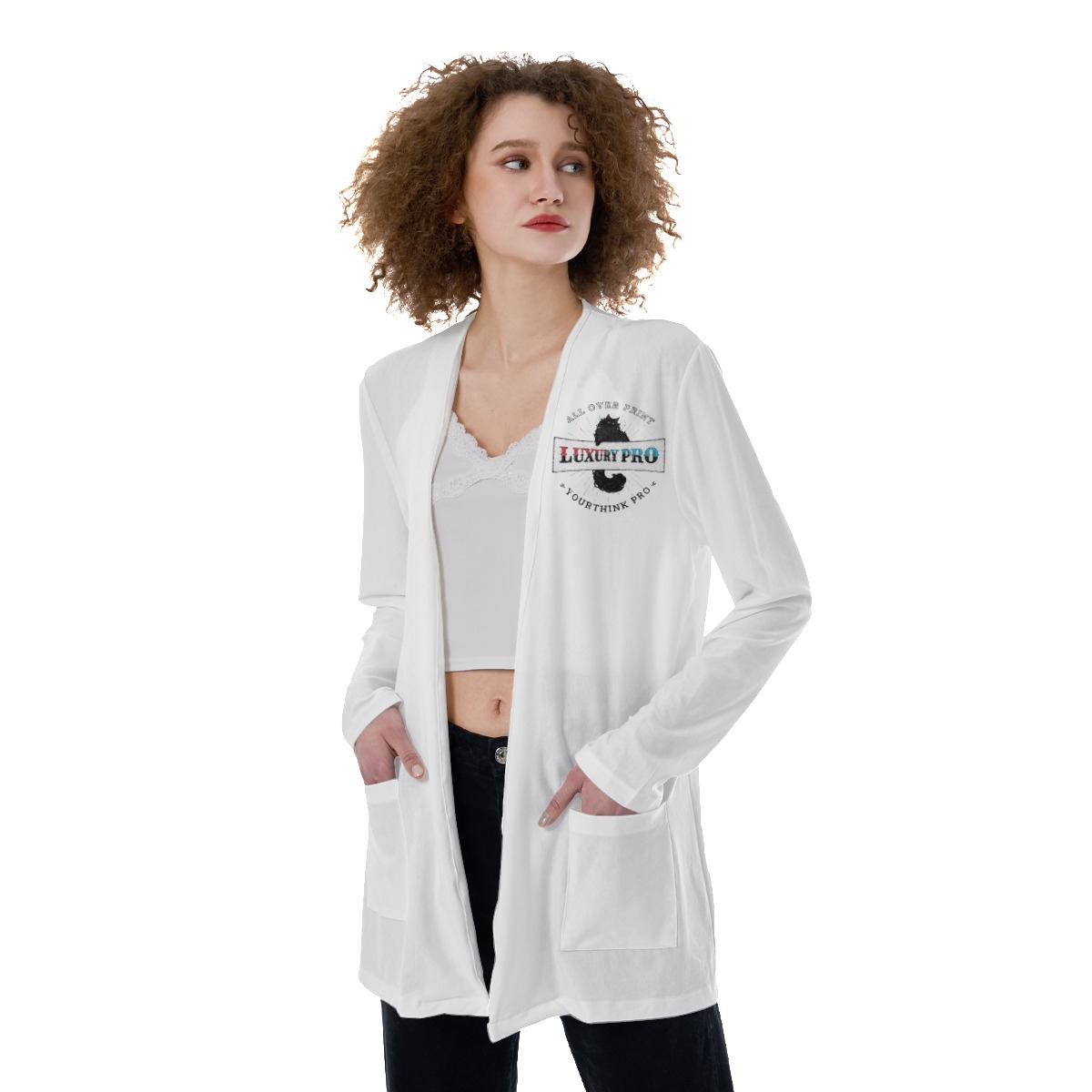 Women's Patch Pocket Cardigan