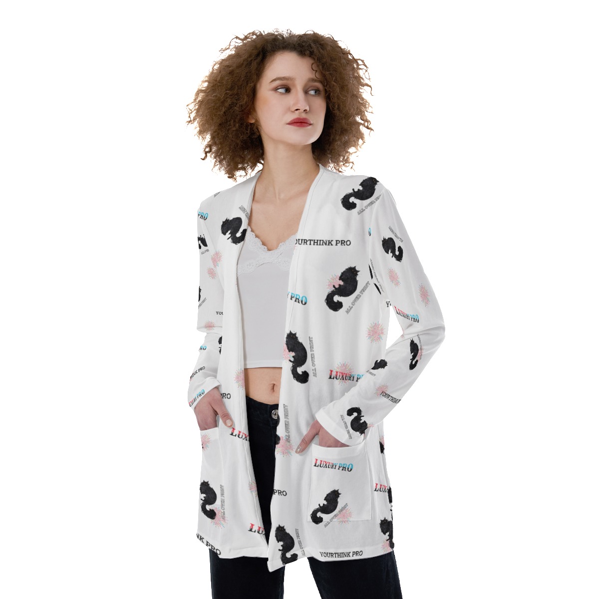 Women's Patch Pocket Cardigan