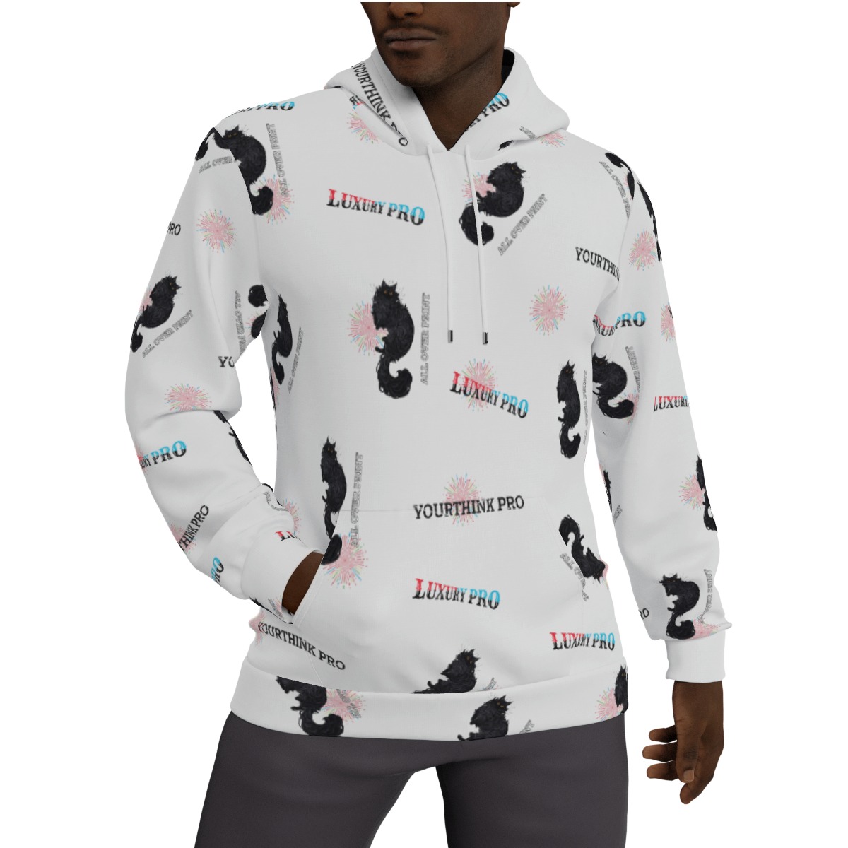 Men's Thicken Pullover Hoodie