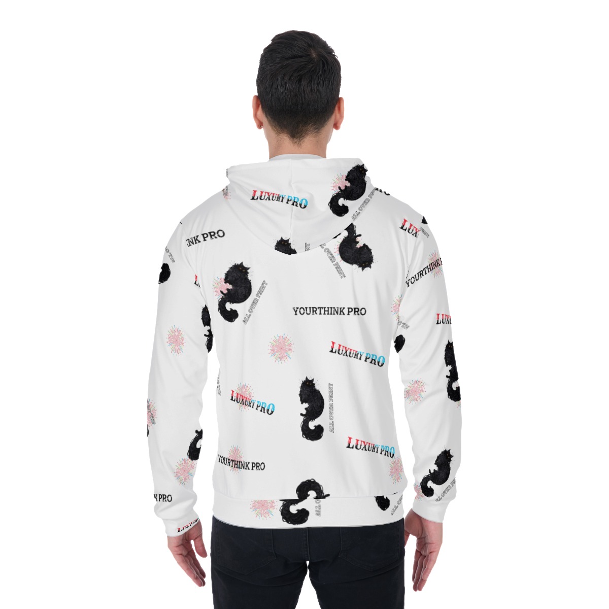 Zip Up Hoodie With Pocket