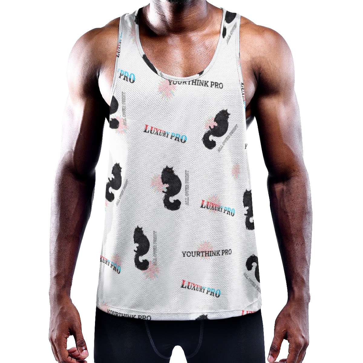 Men's Slim Y-Back Muscle Tank Top