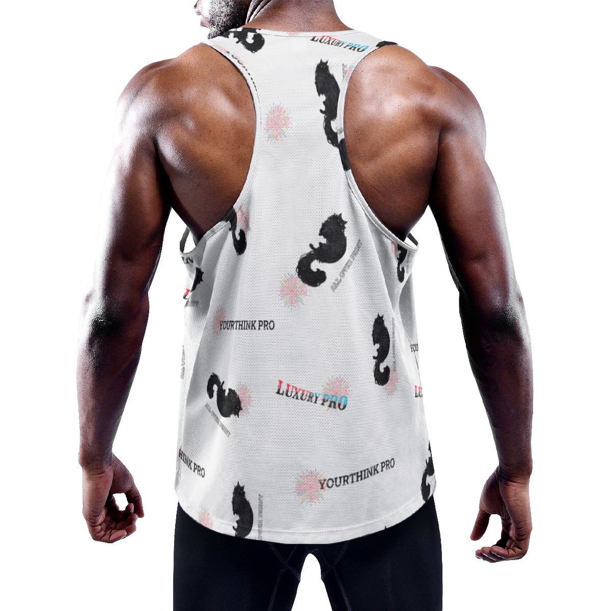 Men's Slim Y-Back Muscle Tank Top