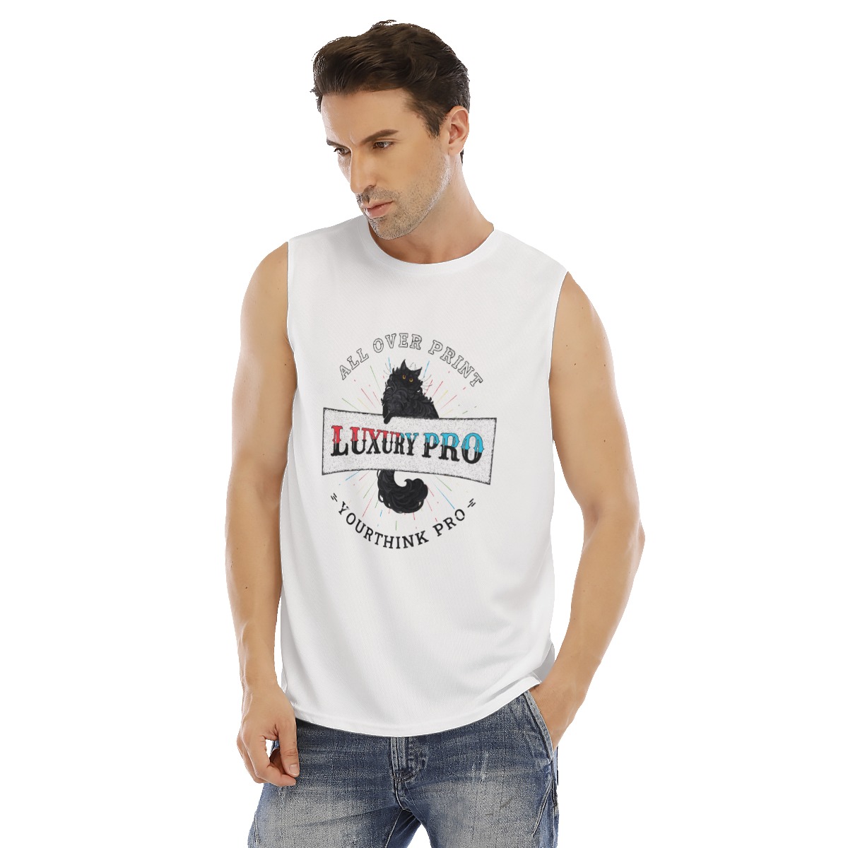 Men's O-neck Tank Top