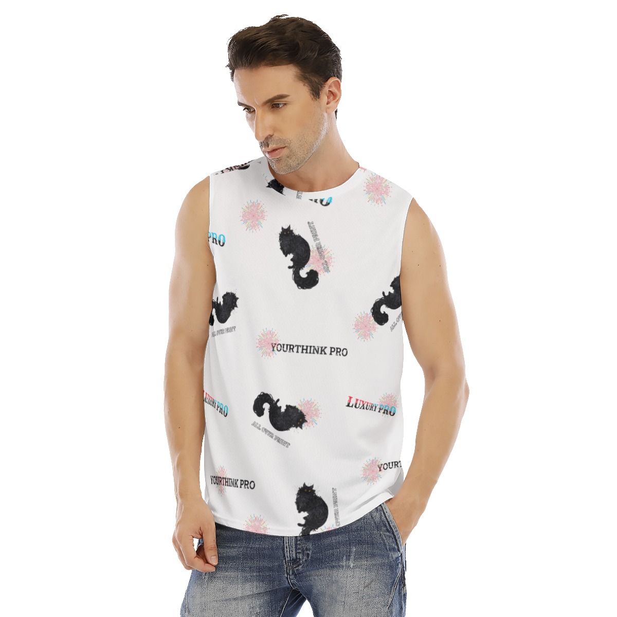 Men's O-neck Tank Top