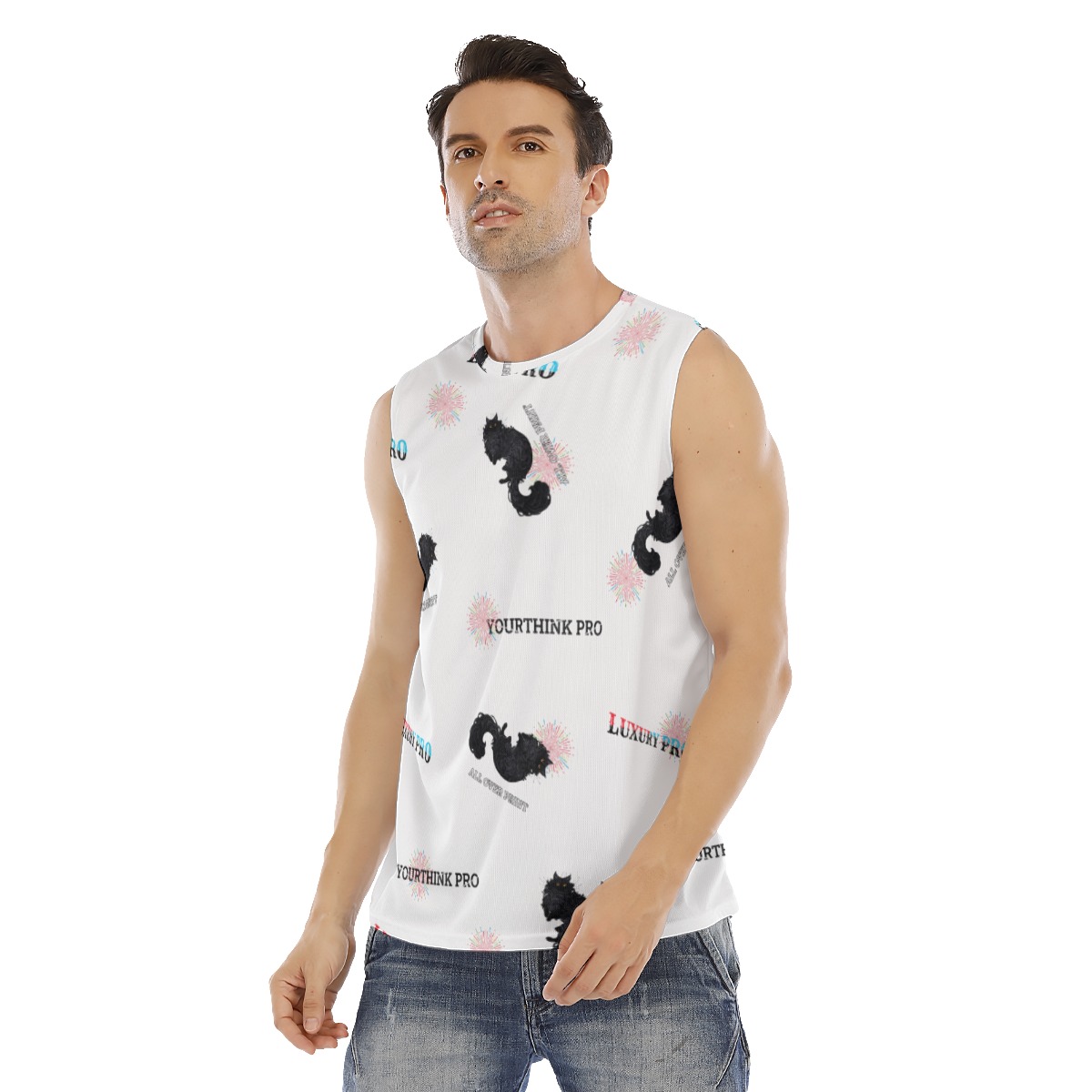 Men's O-neck Tank Top