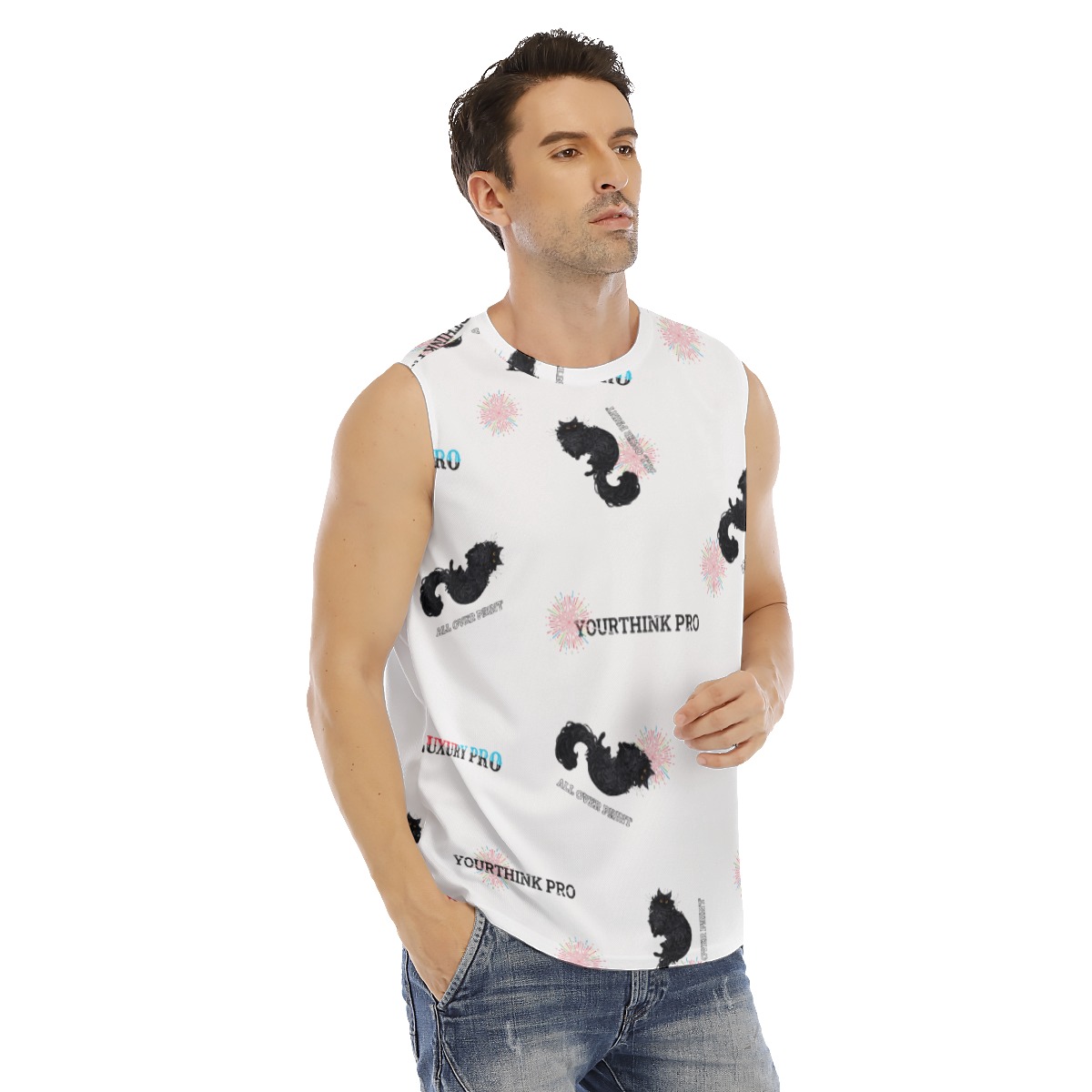 Men's O-neck Tank Top