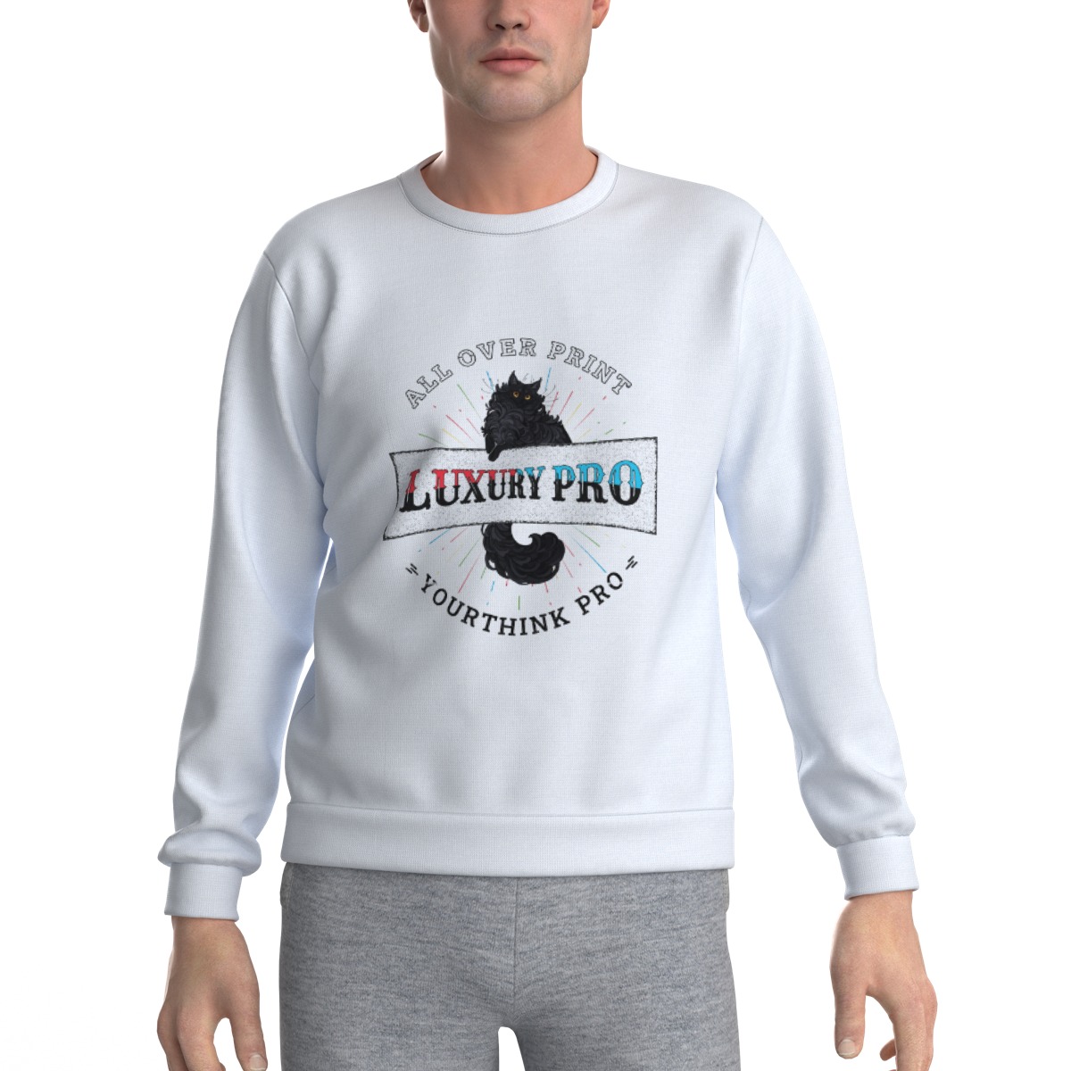 Men's Heavy Fleece Sweatshirt