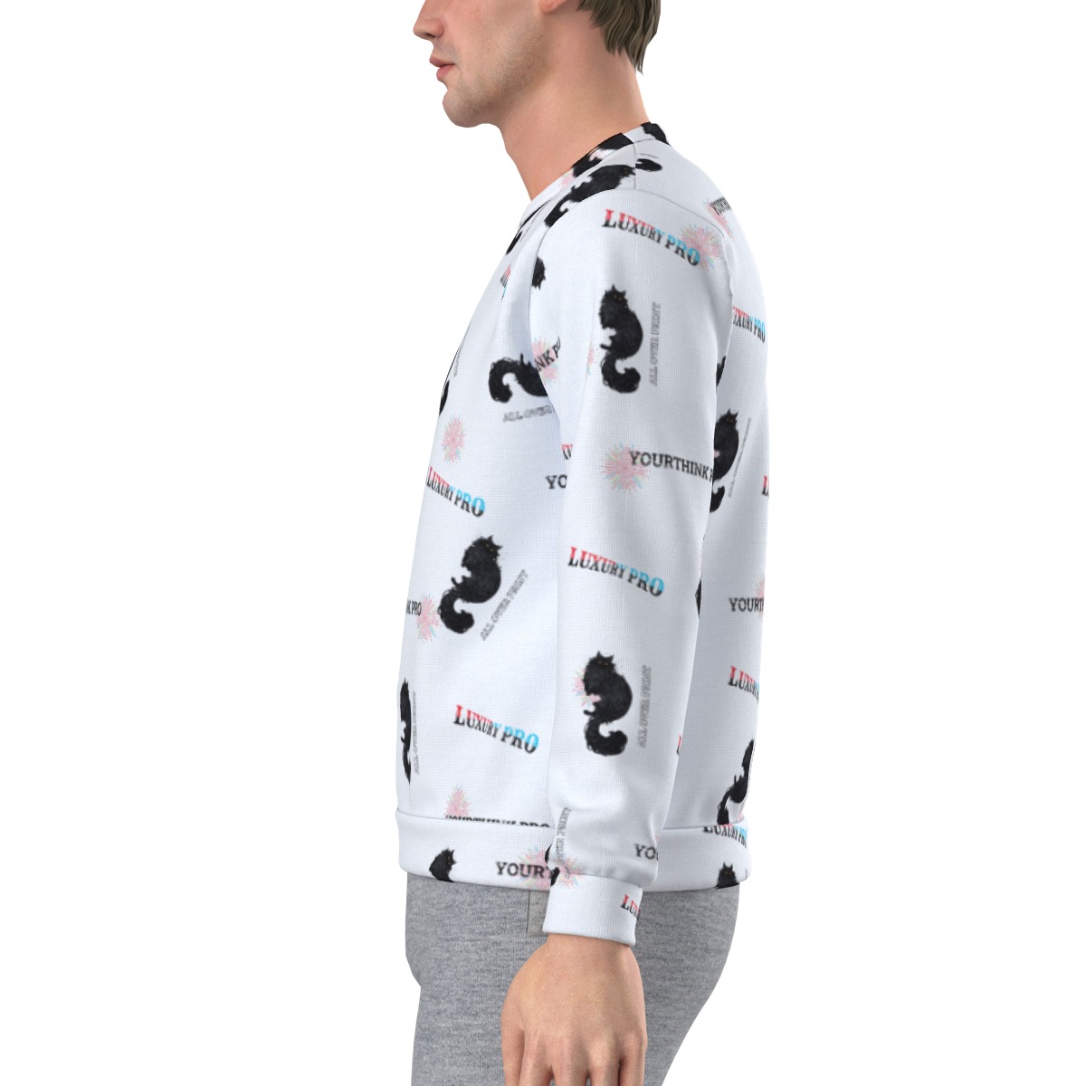 Men's Heavy Fleece Sweatshirt