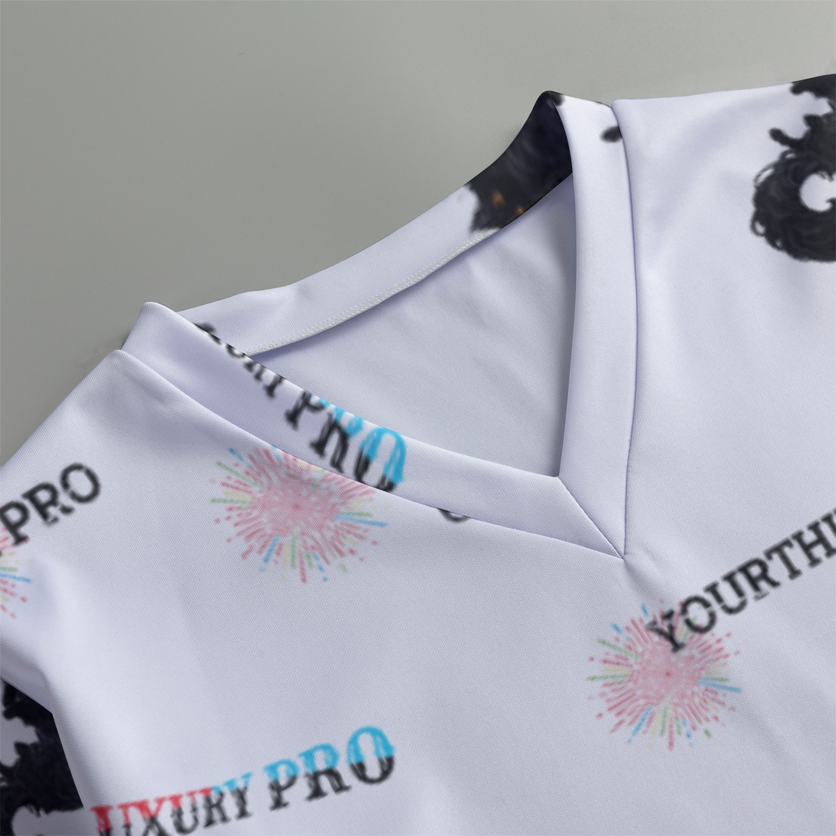 Men's V-neck Sweatshirt With Long Sleeve