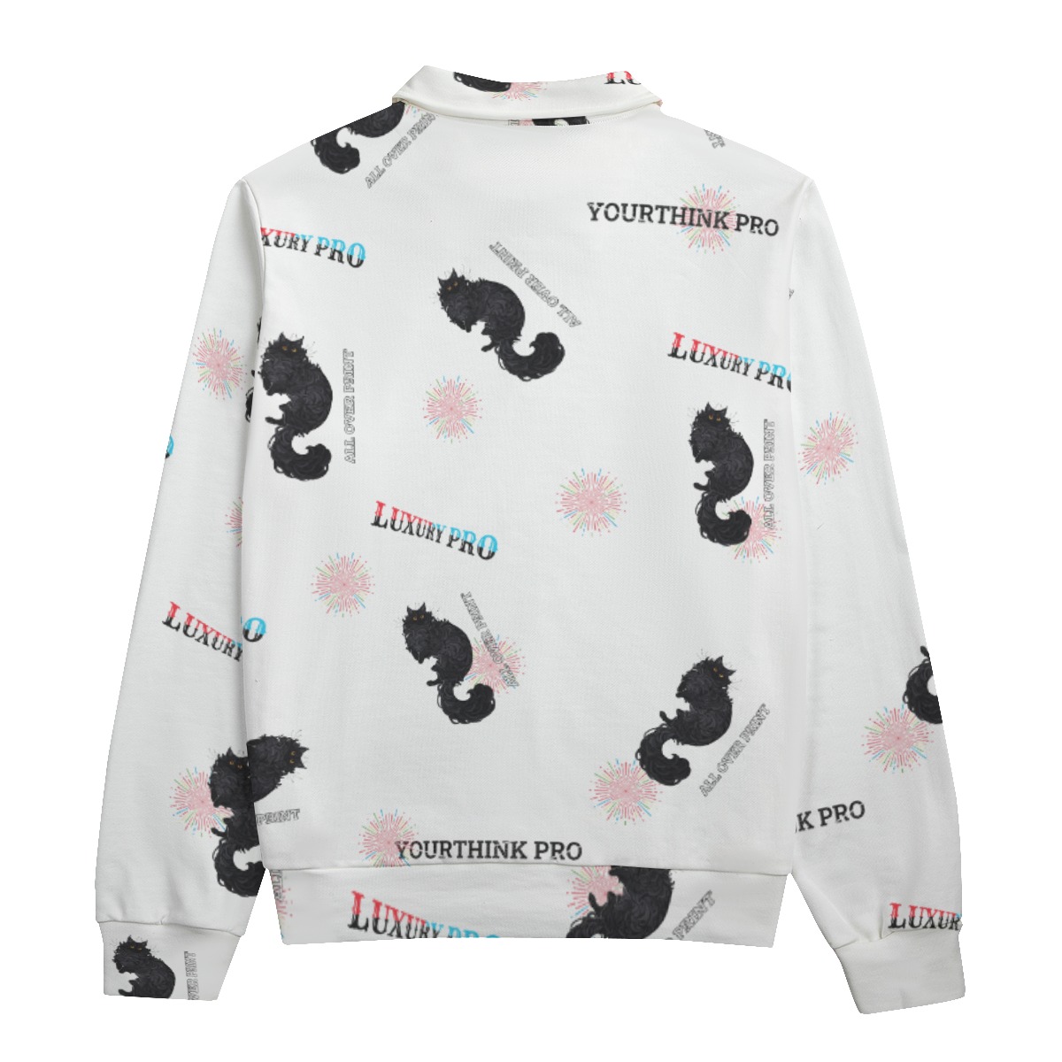 Unisex Lapel Sweatshirt | 310GSM Cotton