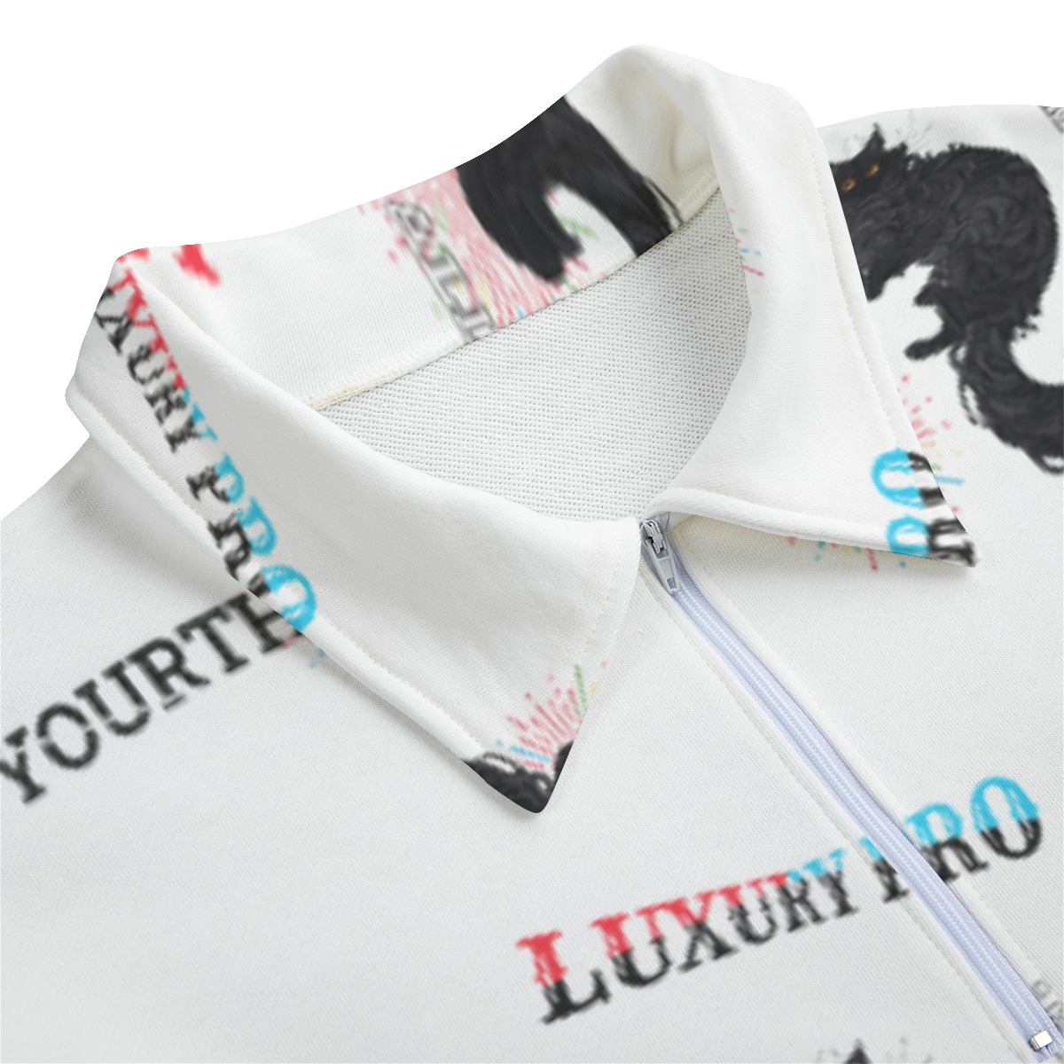 Unisex Lapel Sweatshirt | 310GSM Cotton