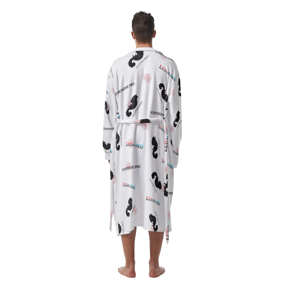 Men's Heavy Fleece Robe