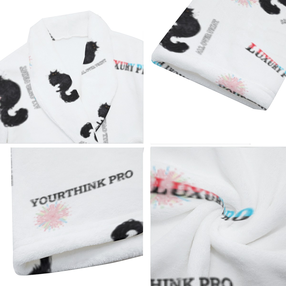 Men's Borg Fleece Robe