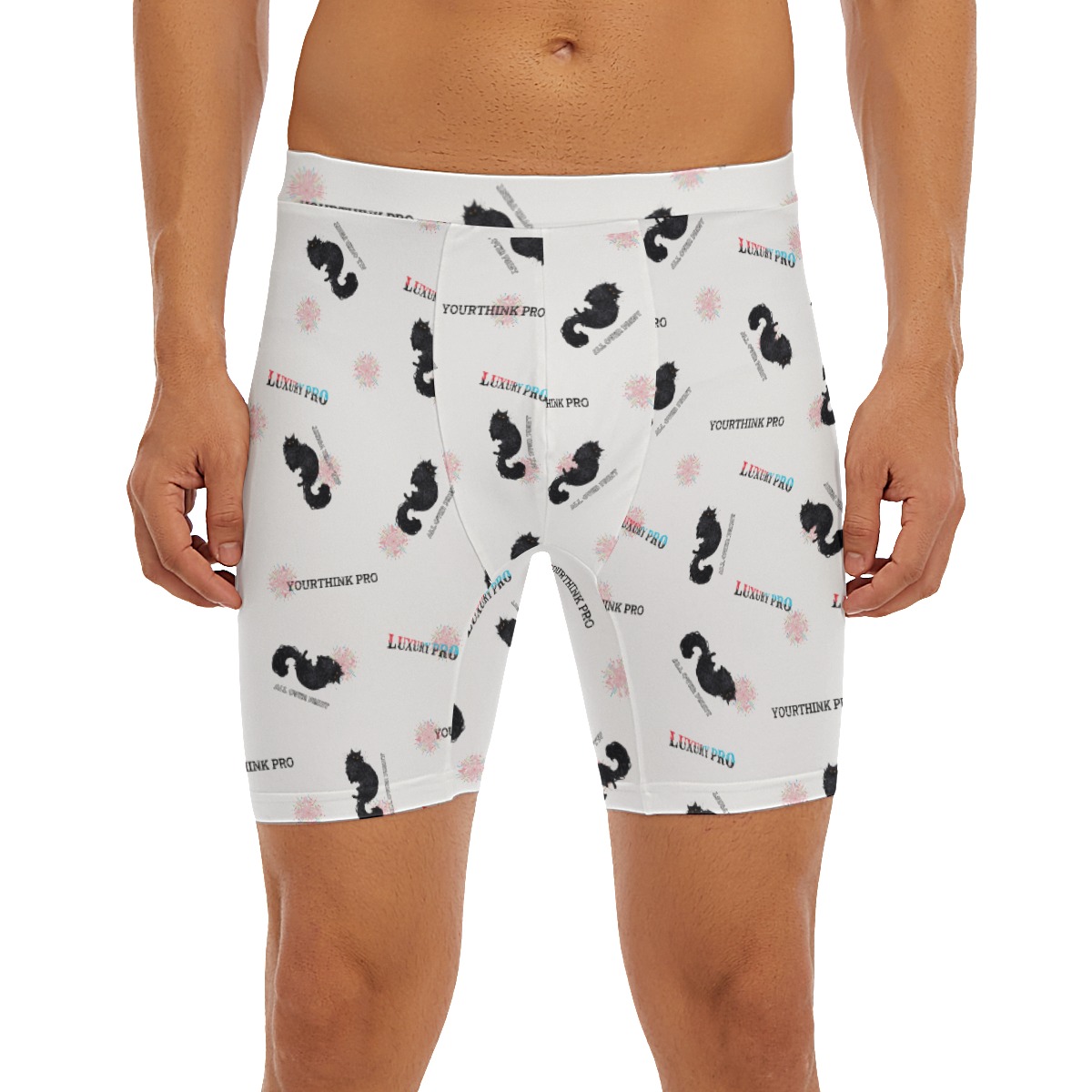 Men's Long Boxer Briefs