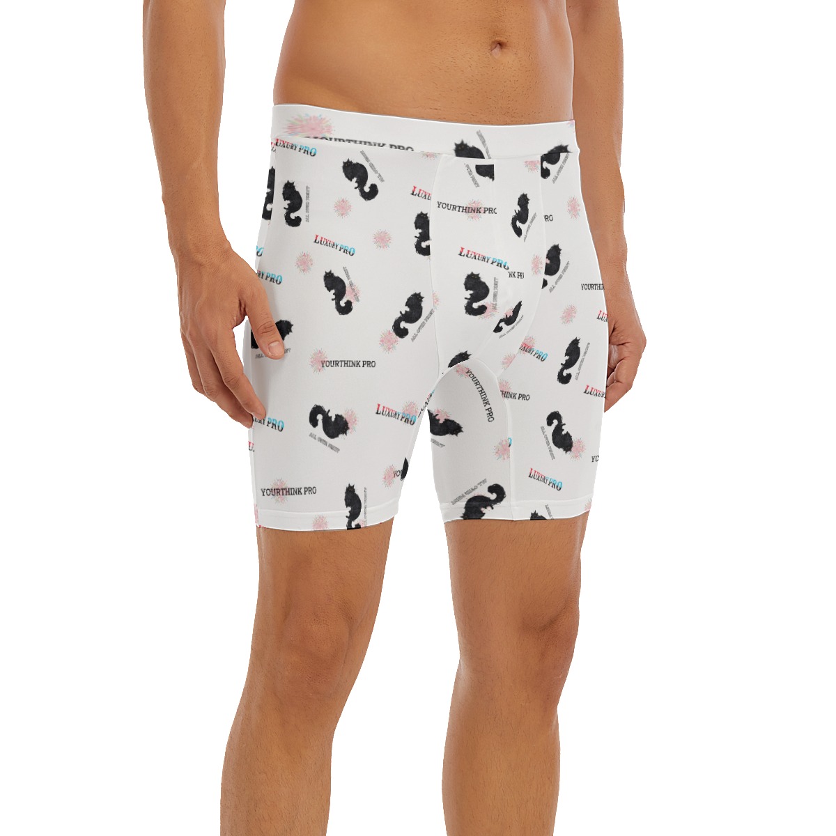 Men's Long Boxer Briefs