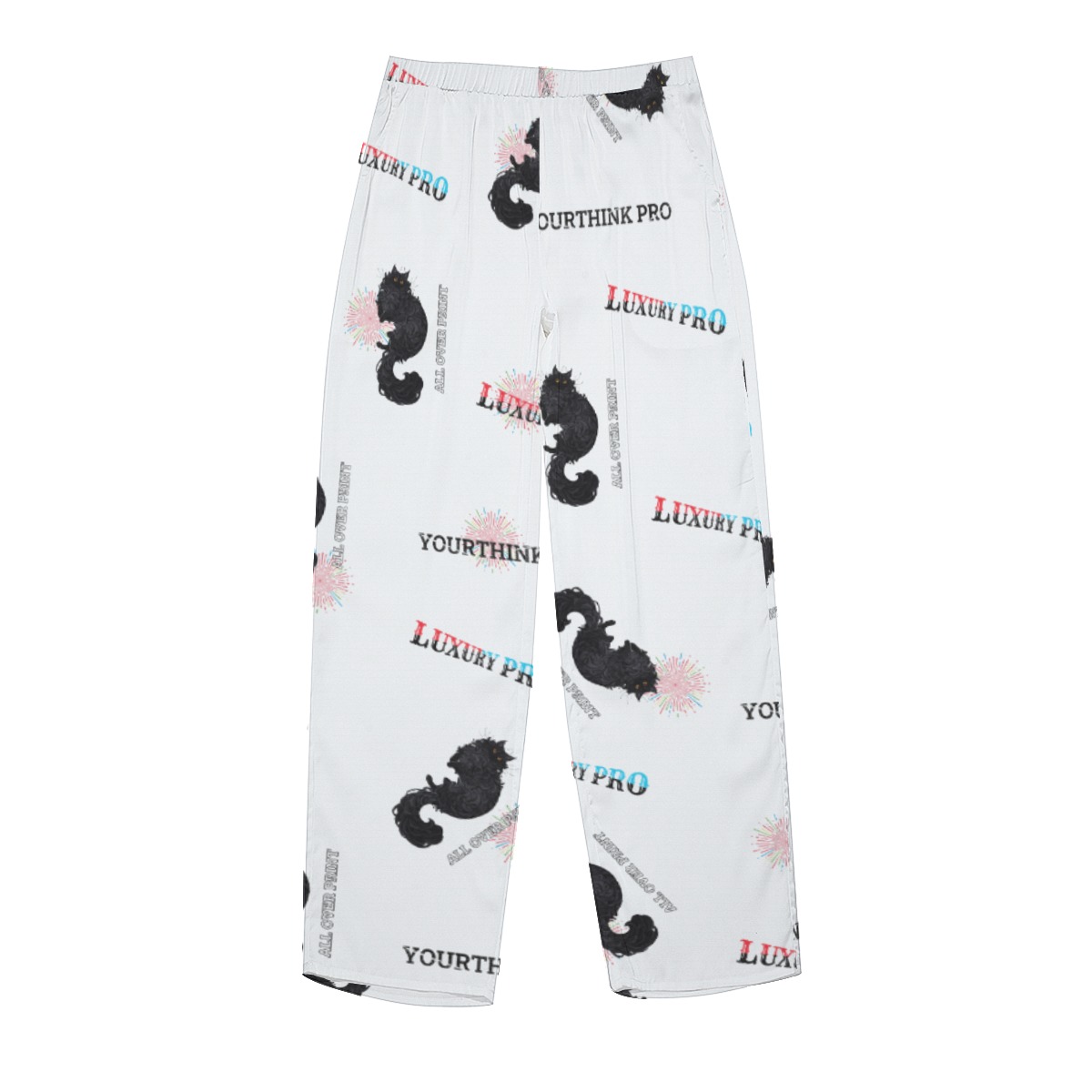 Men's Imitation Silk Pajama Sets