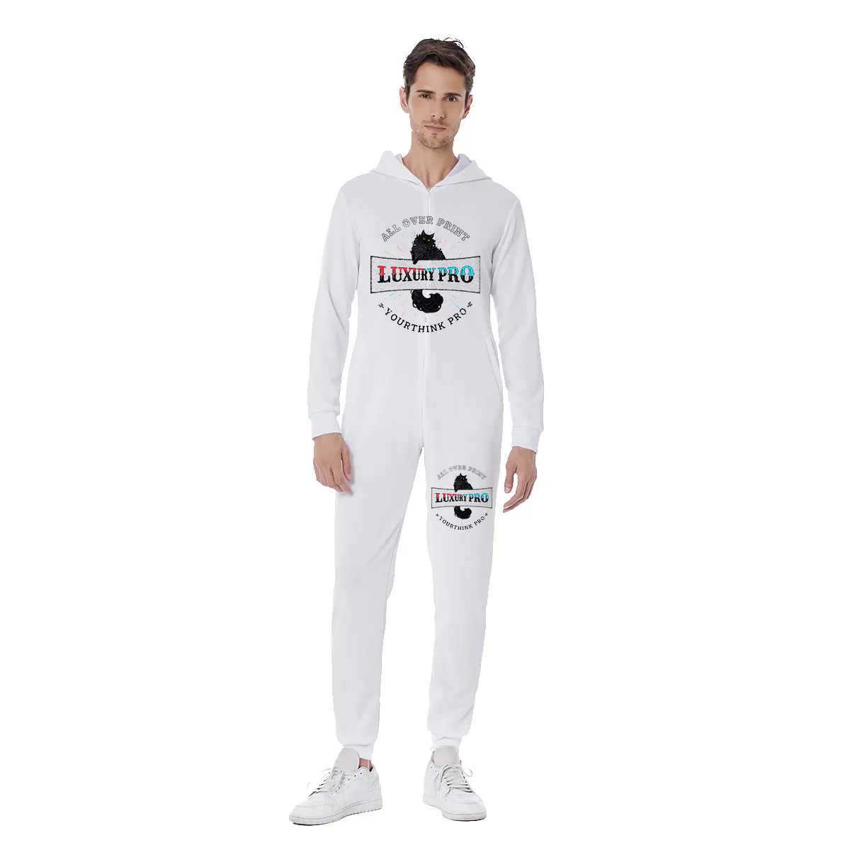 Men's Hooded Jumpsuit